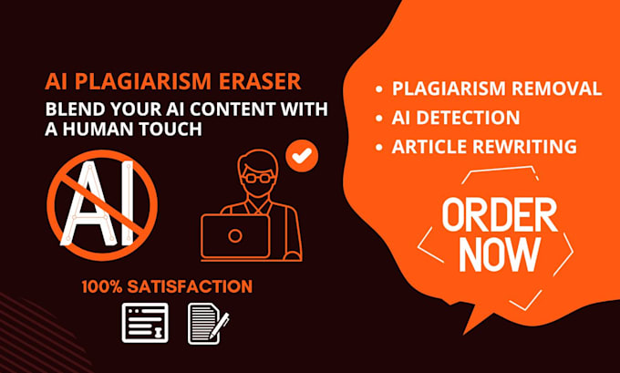 Gig Preview - Edit chatgpt articles for ai detection, plagiarism remove