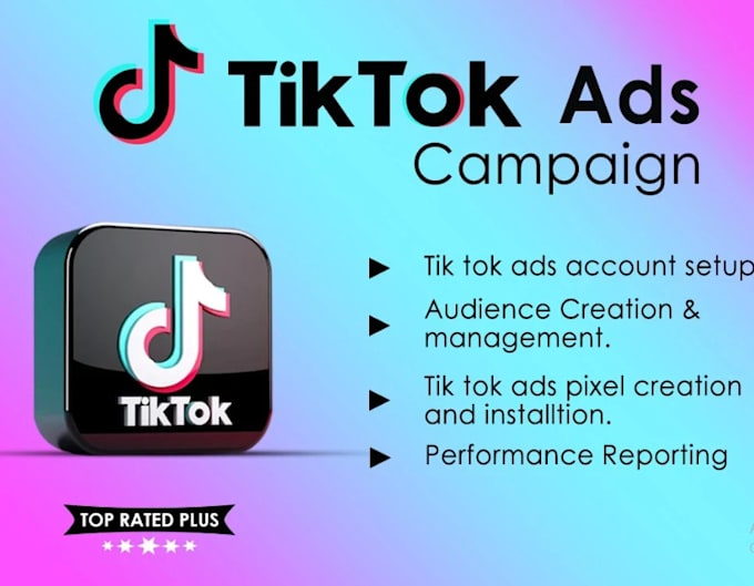 Gig Preview - Create tiktok agency ads account, tiktok ads manager and targeting full verified