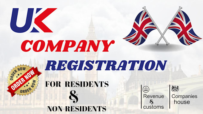 Gig Preview - Do UK company registration with office address