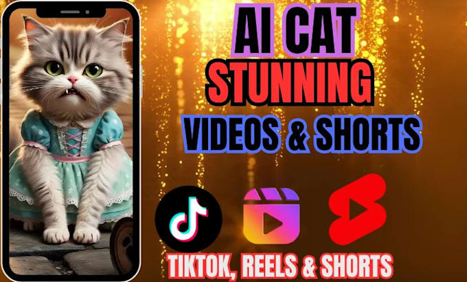 Bestseller - create adorable ai generated cat videos just for you