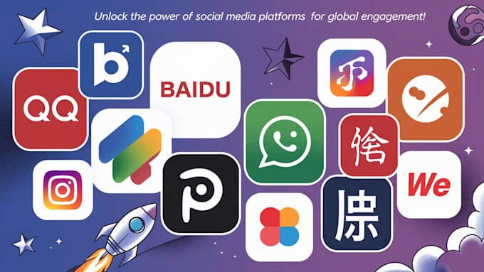 Gig Preview - Create wechat, douyin, 1688, xiahougshu and other  chinese social media account