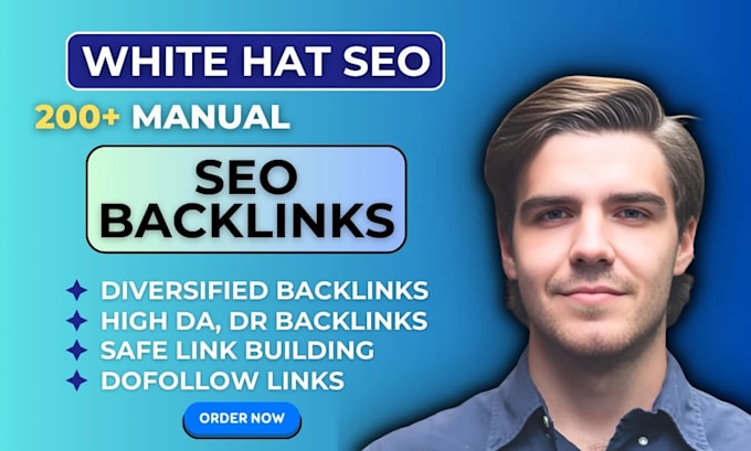 Gig Preview - Do contextual dofollow white hat SEO backlinks with authority link building