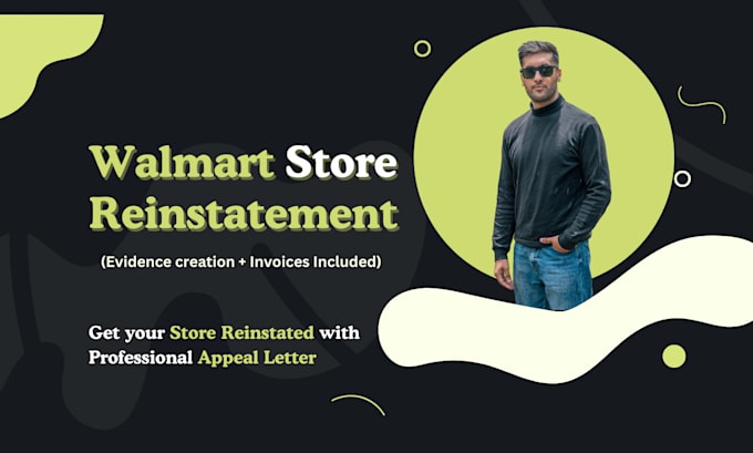 Gig Preview - Reinstate walmart suspended store with professional poa letter