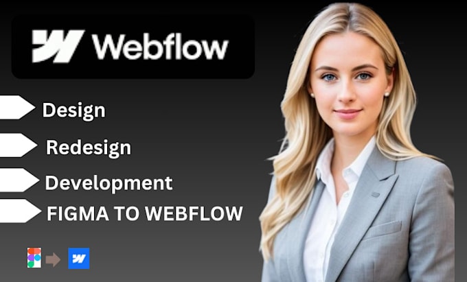 Gig Preview - Webflow website designer developer webflow convert figma to webflow