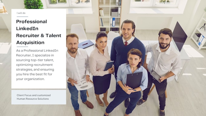 Gig Preview - Do linkedin recruiting and talent acquisition