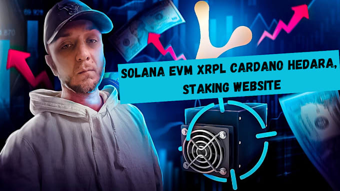 Gig Preview - Create web3 dapp on solana evm xrpl cardano hedara, staking website