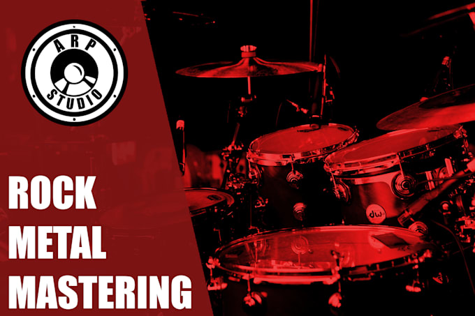 Gig Preview - Do a clean and loud rock metal audio mastering in 24h