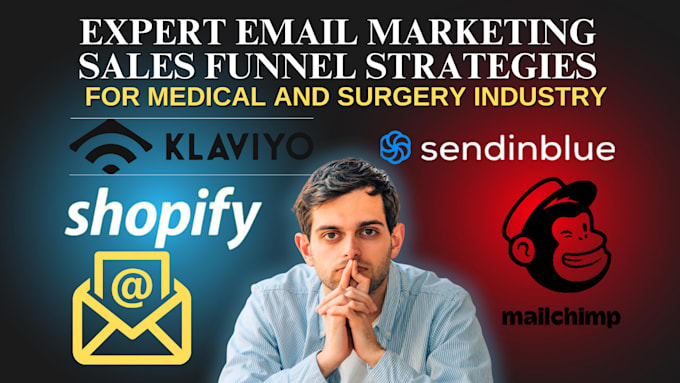 Bestseller - mailchimp brevo email template with workflow and automation for medical leads