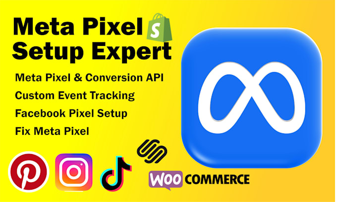 Gig Preview - Fix meta pixel, facebook pixel, and conversion API,  ad tracking, meta pixel