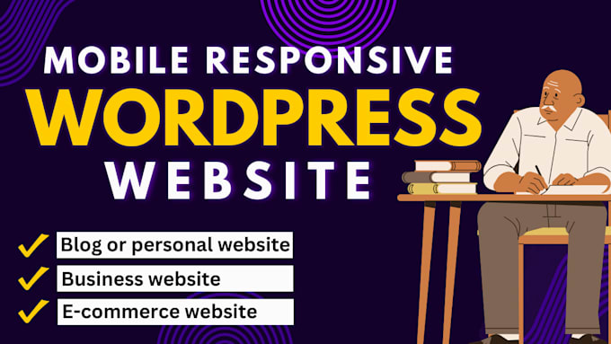 Gig Preview - Do mobile responsive wordpress website for your business