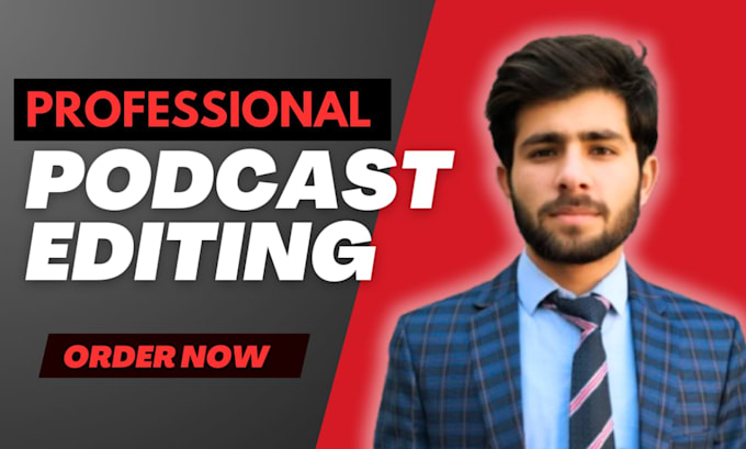 Gig Preview - Do professional podcast video editing for zoom recording, meeting, or interview