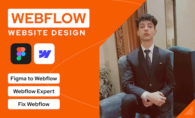 Bestseller - design or develop webflow website, figma to webflow, webflow expert