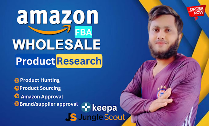 Gig Preview - Automation your amazon fba wholesale product hunting with brand approval