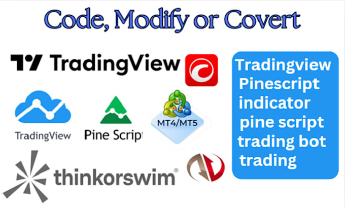 Gig Preview - Code tradingview pinescript indicator or strategy, indicator, trading bot