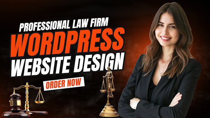 Gig Preview - Build attorney, lawyer, law firm wordpress website for your business