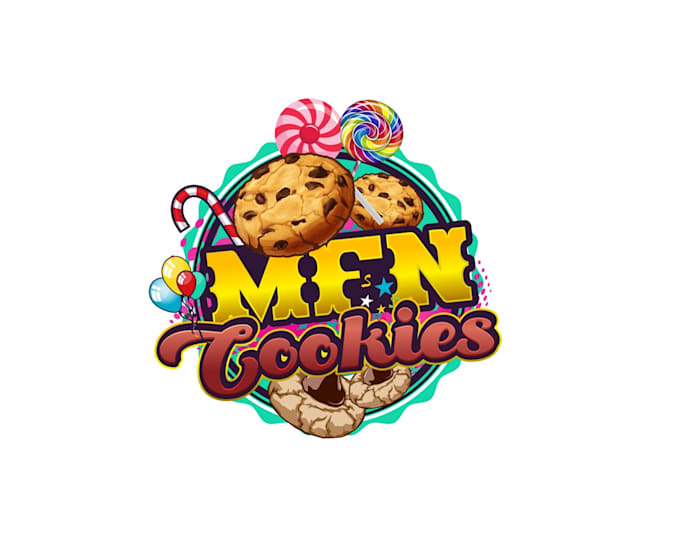 Gig Preview - Do creative high quality cookie shop logo for you with my own creativity