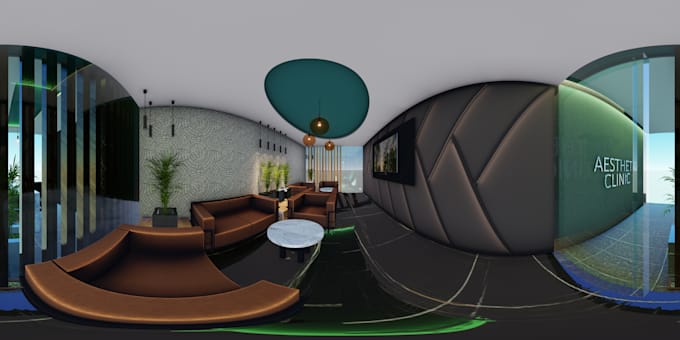 Gig Preview - Do a 360 panorama of the interior for VR render