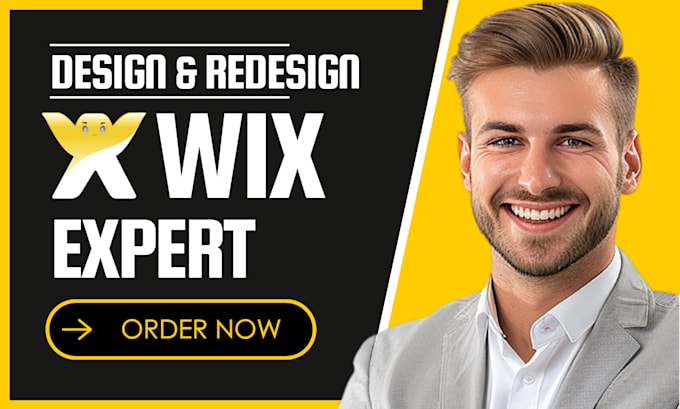 Gig Preview - Redesign, revamp, edit, clone wix website, wix site, wix, redesign wix website