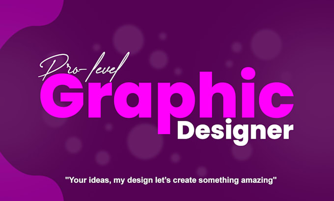 Gig Preview - Be your graphic designer with adobe illustrator