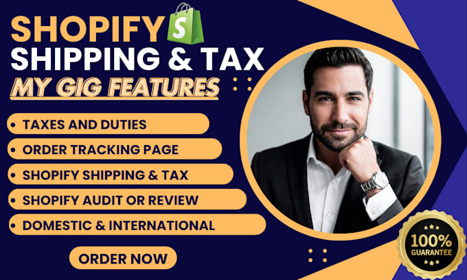 Bestseller - setup shopify shipping profiles and shopify tax for domestic and international