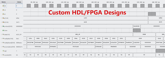 Gig Preview - Do verilog, vhdl, systemverilog programming for vivado and tcl