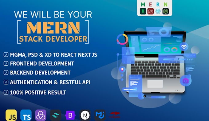 Gig Preview - Expert mern stack developer for your web application