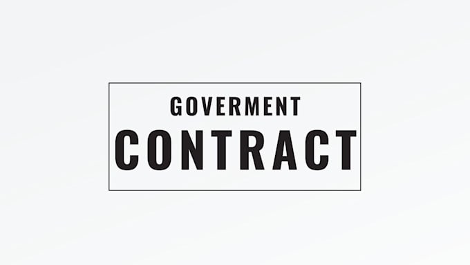 Gig Preview - Write bid proposal rfp goverment contract