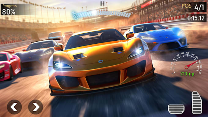 Gig Preview - Do any 3d unity car racing, drift, stunt, off road, parking and simulation games