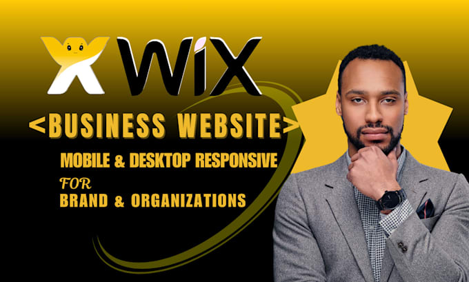 Gig Preview - Develop wix business website design wix landing page wix studio SEO optimization