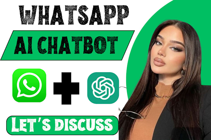 Gig Preview - Create whatsapp ai chatbot for your business marketing