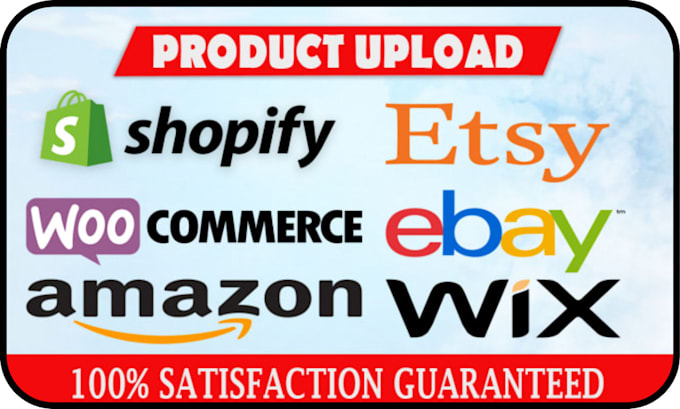 Bestseller - add upload products listing to shopify woo commerce etsy ebay amazon store