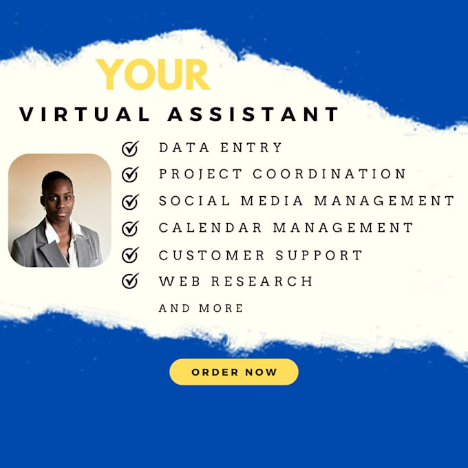 Gig Preview - Meet all your business needs as your virtual assistant