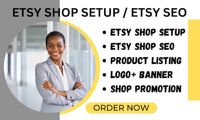 Gig Preview - Do etsy shop setup with digital product listing for etsy sales