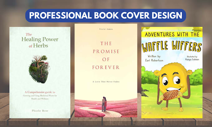 Gig Preview - Design professional book cover design kdp paperback hardcover ebook cover jacket