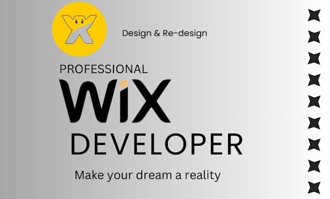 Gig Preview - Build your dream wix site custom designs