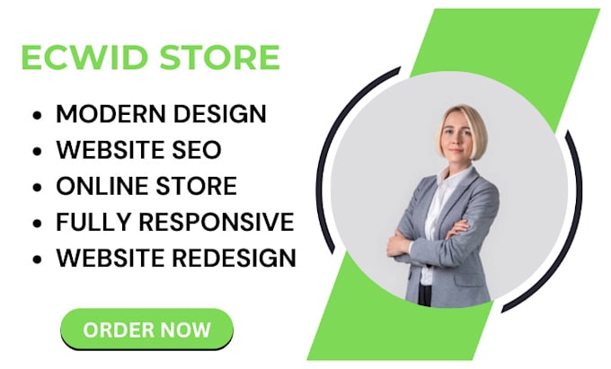 Gig Preview - Setup ecwid design or redesign, ecwid store, shop, online store