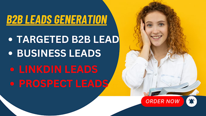 Gig Preview - Do b2b lead generation and build prospect email list