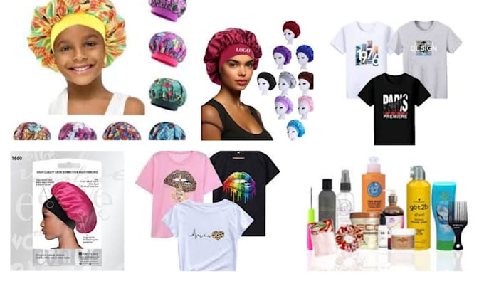 Gig Preview - Design a bonnet shopify store clothing hair ecommerce website