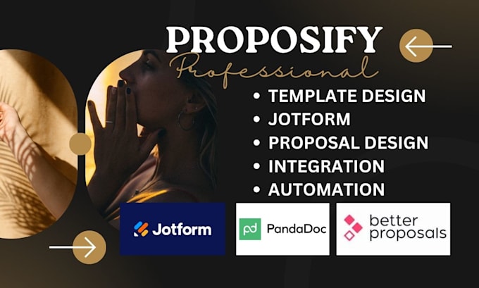 Gig Preview - Proposify betterproposal pandadoc docusign online form jotform business proposal