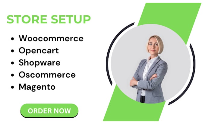 Gig Preview - Setup online store on woocommerce opencart shopware oscommerce magento etc