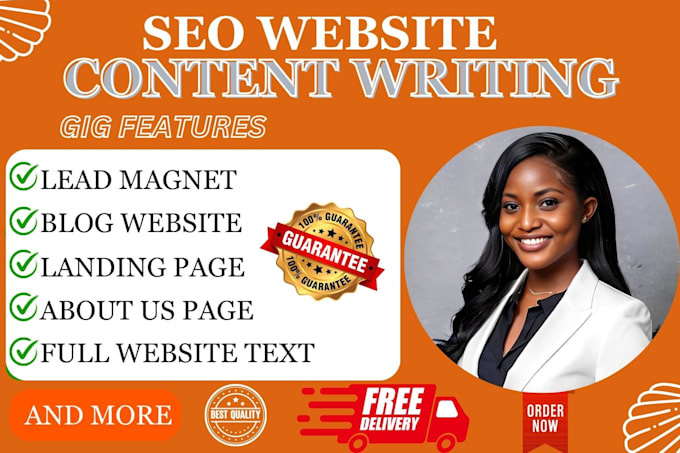 Gig Preview - Be your SEO website content writer, website content writer, article writing