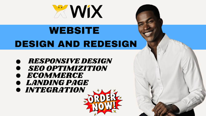 Gig Preview - Wix website design wix website redesign wix website wix website design