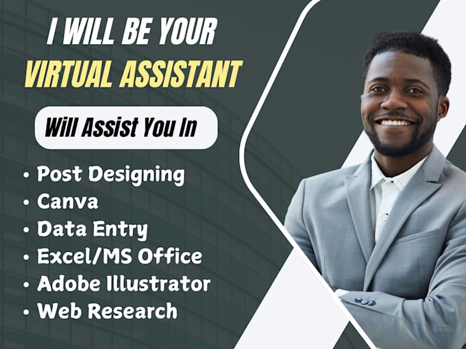 Gig Preview - Be your personal virtual assistant and administrative secretary