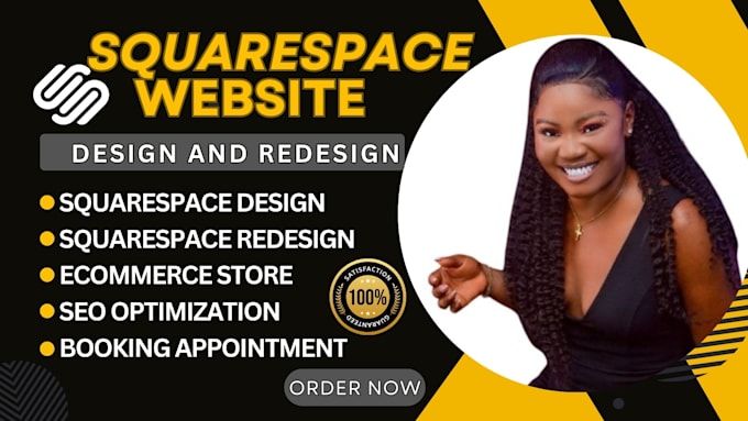 Gig Preview - Build squarespace website development for business website design and redesign