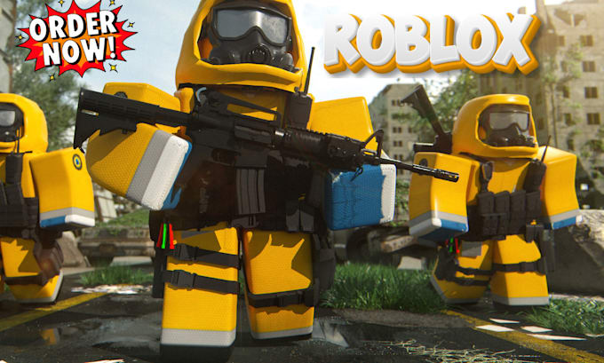 Gig Preview - Do 3d model, roblox development, gfx, thumb nail, studio, art, ugc, scripting