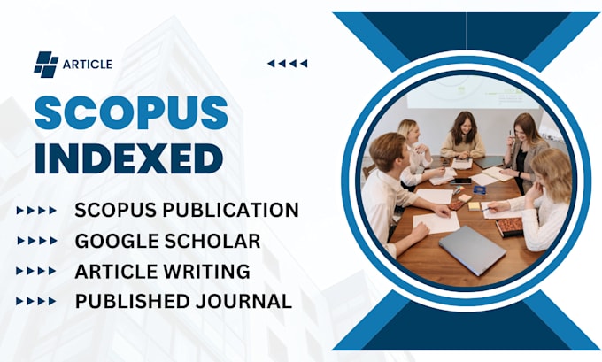 Gig Preview - Write and publish articles in scopus indexed journal