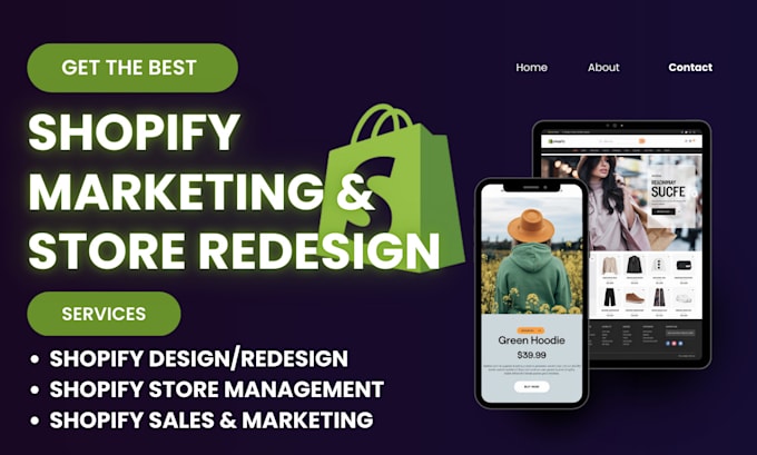 Gig Preview - Increase shopify sales complete shopify ecommerce marketing or shopify promotion