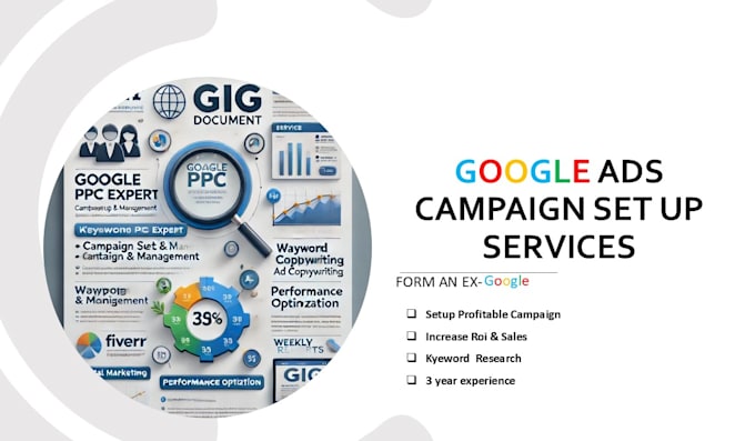 Gig Preview - Reach your target audience with stunning google PPC ads