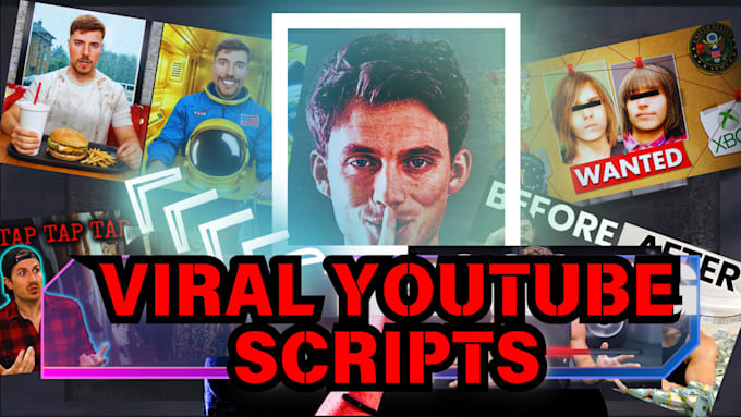 Gig Preview - Be your viral youtube documentary video scriptwriter