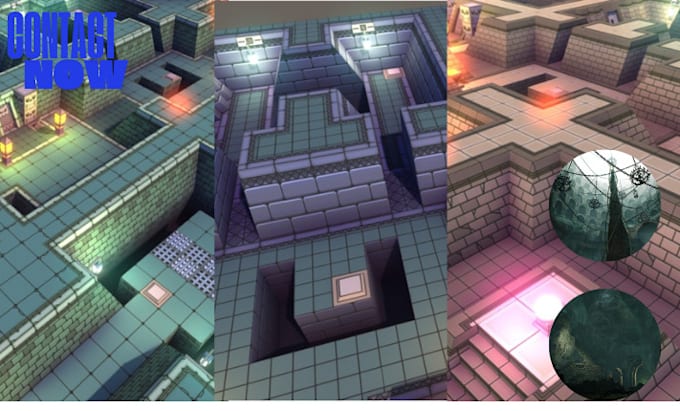 Gig Preview - Design and script a custom roblox puzzle map, maze, or dungeon game